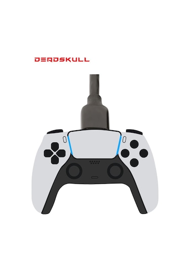 Ps5/ps5 Slim/ps5 Pro Uyumlu 3m Type-c Type-c Joystick Şarj Data Kablosu Siyah