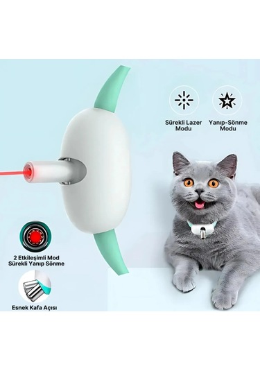 Konyax Otomatik Lazer Oyun Tasması