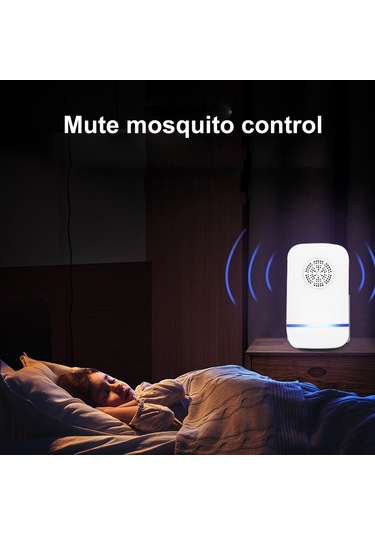 Youtek Ev, Ofis Ve Depo İçin Elektromanyetik Ve Ultrasonik 360 Zararlı Hayvan Kovucu - Avrupa Standartı Beyaz