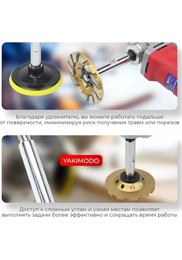 Yakımodo Avuç Taşlama İçin Aksesuar, M14 Mil Uzatıcı, Adaptör 176821878