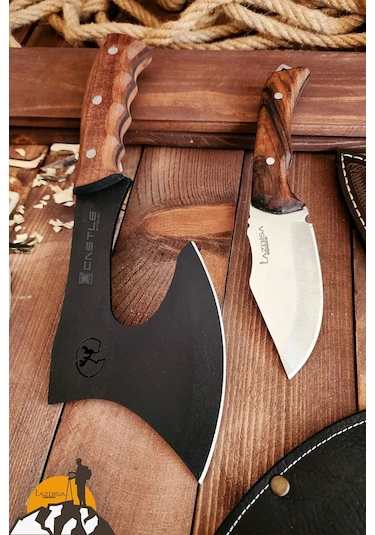 Outdoor Balta Bıçak Seti Kamp Baltası Bıçağı Nacak Budama X