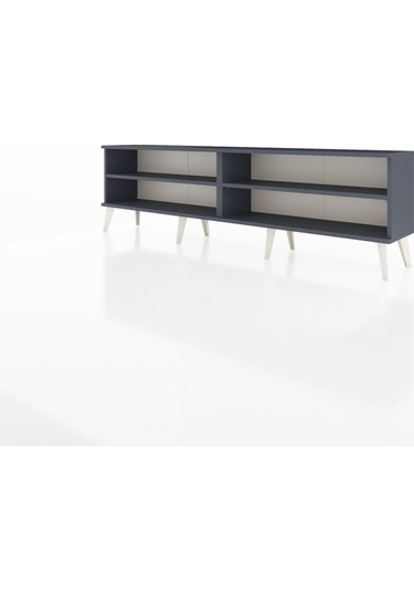 Arges Tv Ünitesi 2 Raflı 176x30x51 Antrasit-antrasit/antrasit Antrasıt/antrasıt