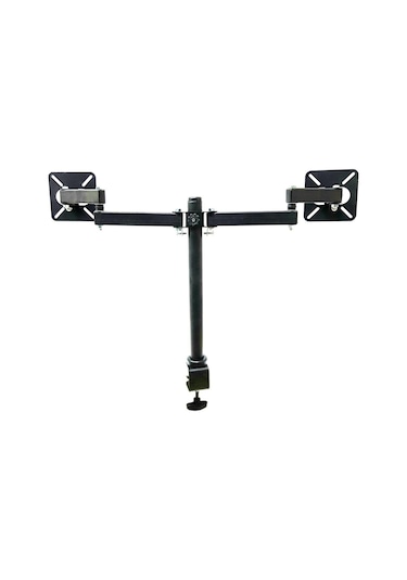 Electroon 17 28" Çiftli Tv/Monitör Masa Standı Full Hareketli