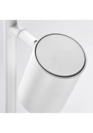 Yer Lambası, Lambader Meridyendukkan Beyaz Renk Metal 160 Cm Ev Aydınlatma Dekorasyon