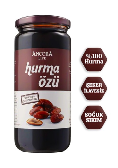 Hurma Özü Şeker İlavesiz Soğuk Sıkım 640 Gr