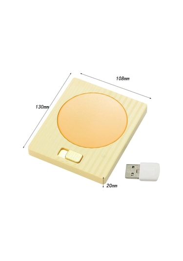 Suntek Magideal Ofis Mutfakları Için Masa Kahve Isıtıcısı Bardak Sarı