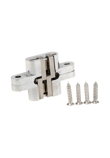 Homyl Ağır Hizmet Tipi Çapraz Menteşe Görünmez Katlanır 10kg-taşıyıcı