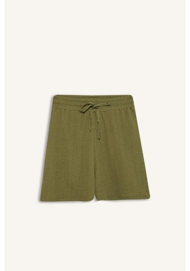 DeFacto Coool Loose Fit Bürümcük Şort A6223AX25SMKH461 Haki