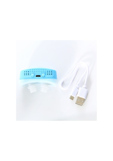 Hangfox Kırmızı Silikon Uyku Ve Horlama Yardımcısı - 3 Vitesli Akıllı Horlama Durdurucu Usb Şarjlı