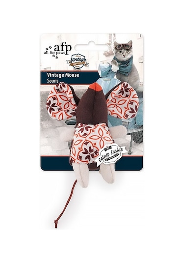 Cosmotex 847922025687 Afp Vintage Cat - Peluş Fare Oyuncak