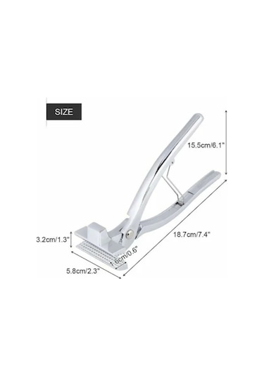 Singree Profesyonel Çinko Alaşımlı Tuval Germe Penseleri - Geniş Ağızlı, Kaymaz Çene