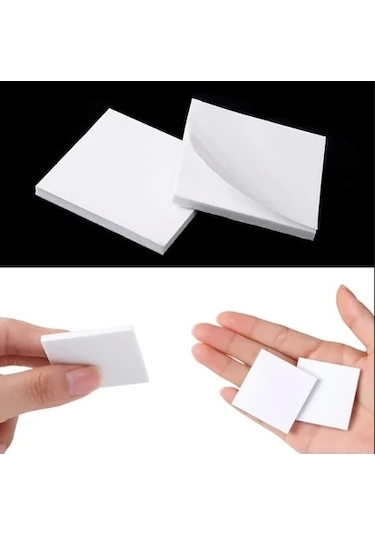 Çift Taraflı Köpük Bant Beyaz 10 Lu Paket