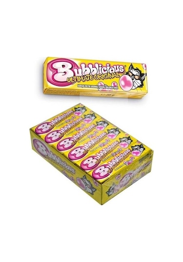 Bubblicious Karışık Meyve Aromalı Balonlu Sakız 18 x 38 G