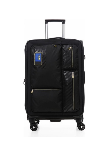 Ççs 600 Kumaş Büyük Boy Valiz Siyah Null