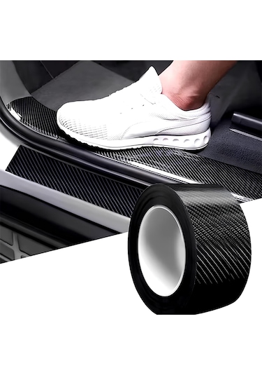 6d Kapı Eşiği Bagaj Altı Kapı Direği Şerit Folyo Boyut10cmx3metre