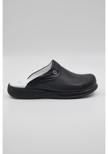 Term-0010 Quicksteps Professional Erkek Anatomik Ve Comfort Sabo Terlik Siyah