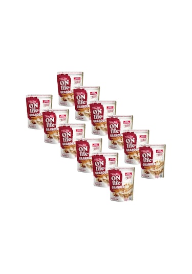 Yayla Onlife Hurmalı Ve Elmalı Granola 200 G X12