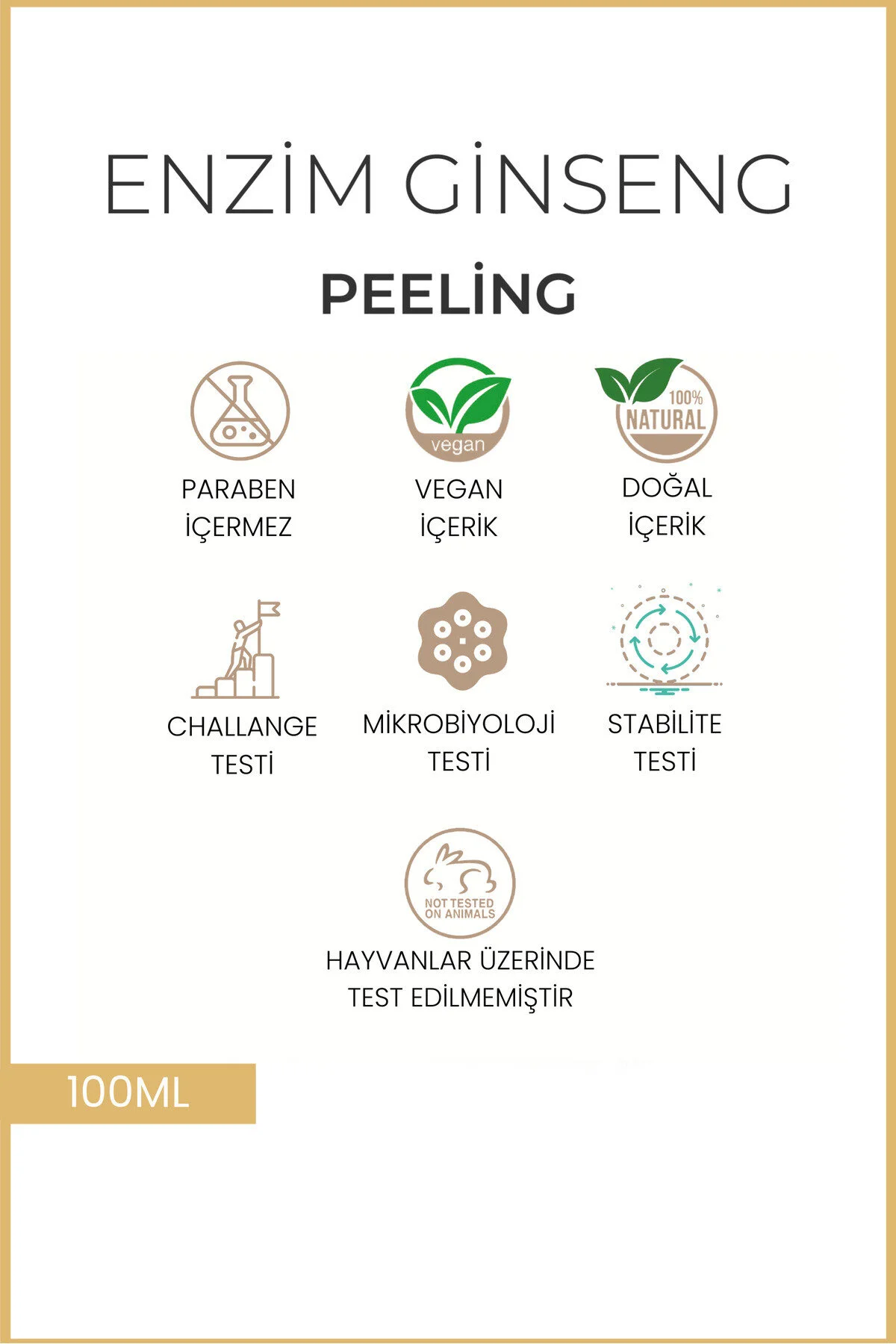 Beaute Attendue Aydınlatıcı Enzim Peeling - Ginseng İçerikli & Ölü Hücre Arındırıcı