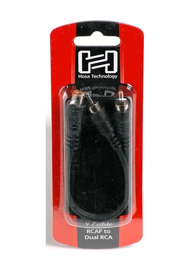Hosa Technology Yra-105 15 Santim Rca Dişi - Dual Rca Erkek Y