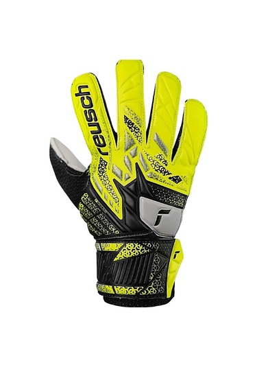 Reusch Attrakt Solid Çocuk Kaleci Eldiveni 5572515-7752 Sarı - Beyaz