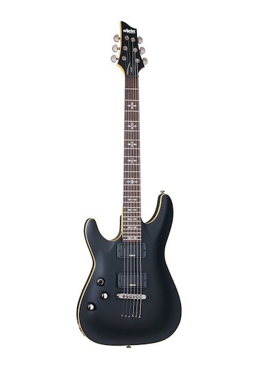 Schecter Demon-6 Lh Solak Elektro Gitar (Mat Siyah)
