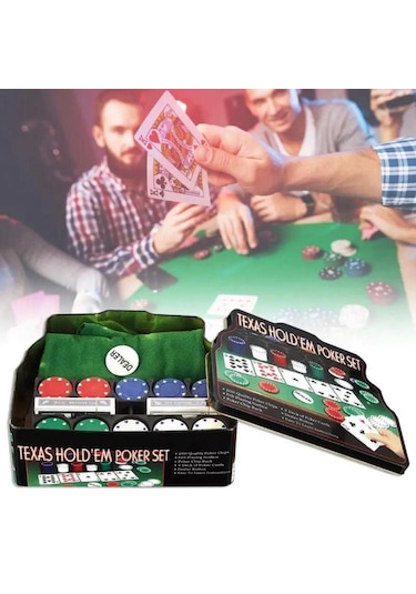 Texas Hold'em Poker Set 200 Chip