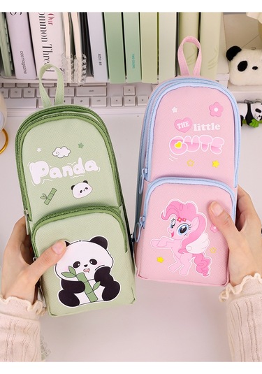 Aurora Küçükboyutlu Okulçantası, Capibala Kalemçantası, Büyük Kapasiteli Ve Kire Dayanıklı Kahverengi