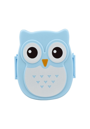 Suntek Baykuş Öğle Yemeği Kutusu Aperatifler Için Meyve Mavi Mavi