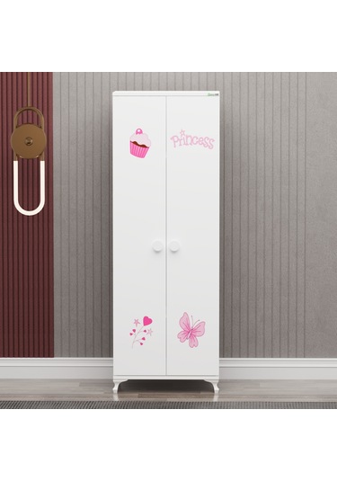 Garaj Home Yıldız 2 Kapaklı Dolap - Prenses