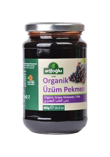 Organik Üzüm Pekmezi 480g
