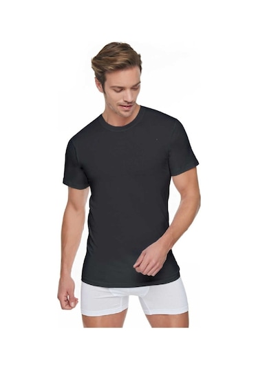 6'lı Paket 0 Yaka Erkek Fanila 001