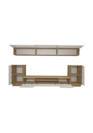 Decoraktiv Trendstyle 9 Mdf Tv Ünitesi Tv Sehpası Pera - Beyaz