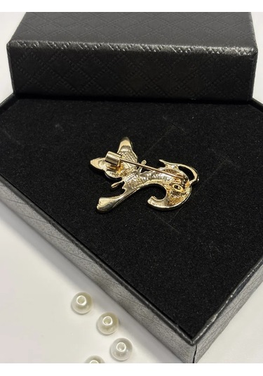 Ollıshop Broş Kedi 259551549 Siyah