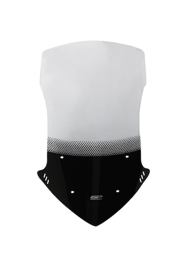 GP Kompozit Honda NC 750 X 2021-2024 Uyumlu Baskılı Tur Camı Şeffaf 59 cm