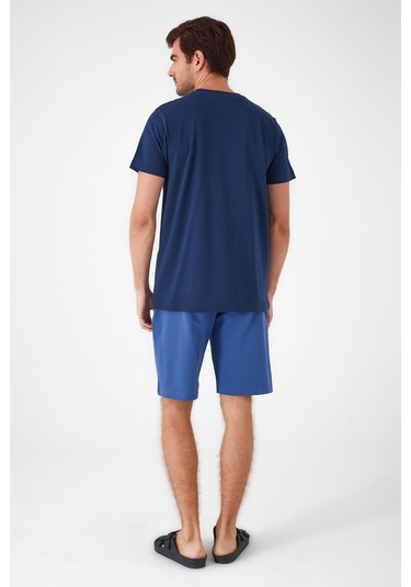 Arnetta Tropic Lacivert Erkek Bermuda Takım 001