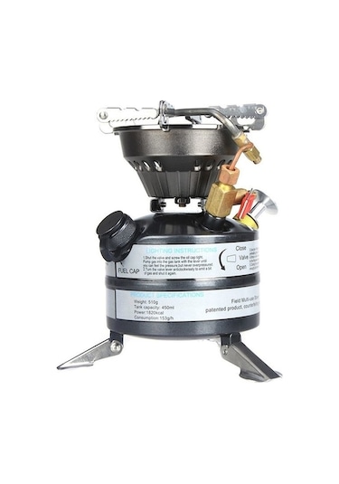 Ankatek Açık Soba Benzinli Soba Entegre Piknik Yağ Sobası 001 Altın Altın