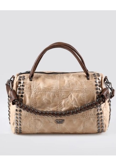 Ççs Kadın Omuz Çantası C.ccs17643 Bej