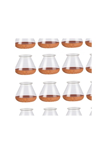 Suntek Magideal 20 Adet Sandalye Bacak Kapakları Kaymaz Çizik Yok Masa M