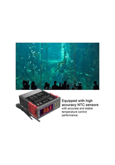 Pazly Stc-1000 Akıllı Dijital Termostat, Isıtma/soğutma Kontrolü, Alarmlı, Geniş Kullanım Alanı