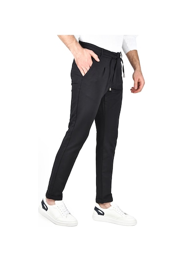 Deepsea Erkek Koyu Lacivert Beli Lastikli Slim Fit Likralı Duble Paça Penye Spor Pantolon 2502385 Koyu Lacivert Deepsea Erkek Koyu Lacivert Beli Lastikli Slim Fit Likralı Duble Paça Penye Spor Pantolon 2502385 Koyu Lacivert