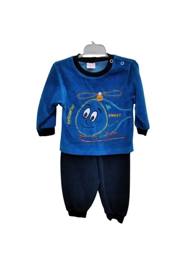 Cebeciticaret Erkek Çocuk Alt Üst Takım Mavi