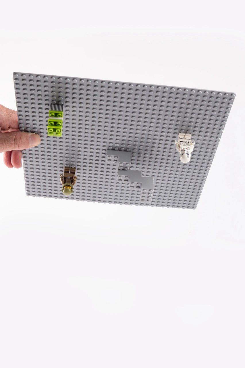 Classic Gri Plaka, Yapı Taşı Zemin, 3+ Yaş, 1 Parça, 25x25cm, Bpa Free, Eğitici Oyuncak, Yaratıcı Öğrenme