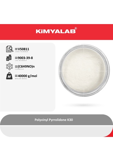 Kimyalab Polivinilpirolidon Pvp K30 For Cosmetic 250g