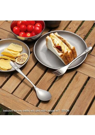 Bloomnest Hafif Titan Kaşık - Kamp, Yürüyüş, Piknik İçin Çok Renkli, Çok Renkli Seçenek Çok Renkli