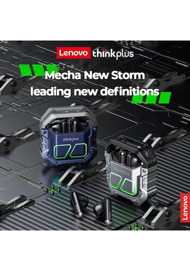 Lenovo XT81 TWS Bluetooth 5.3 Mikrofonlu Kablosuz Kulaklık Siyah