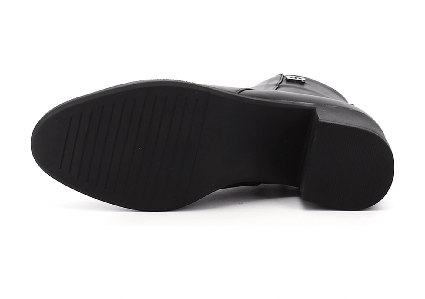 Gönderi R Kadın Siyah Fermuarlı Kalın Topuklu Bot Dkzb74835228 Siyah