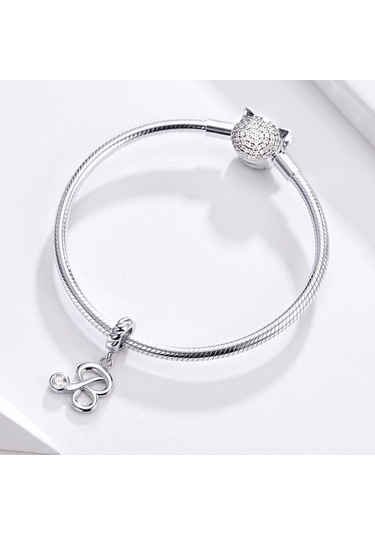 S925 Ayar Gümüş 26 İngilizce Mektup Kolye Dıy Bilezik Kolye Aksesuarları, Stil: Y Çok Renkli