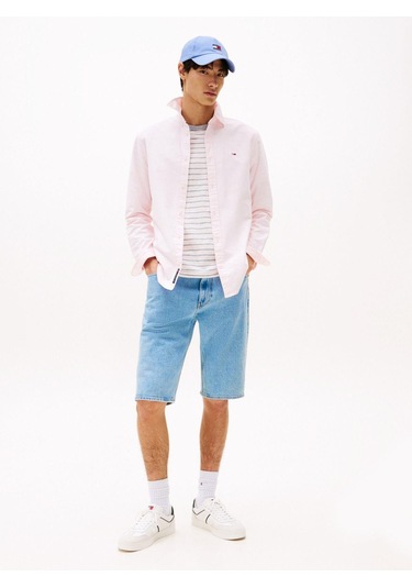 Regular Fit Oxford Erkek Pembe Gömlek-6378 Precious Pink