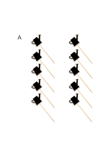 Lebihmurah 2579 Bitki İşaret Etiketleri Kararlı Farklı Şekil Bahçe Kara Tahtasında Yaygın Olarak Kullanılır