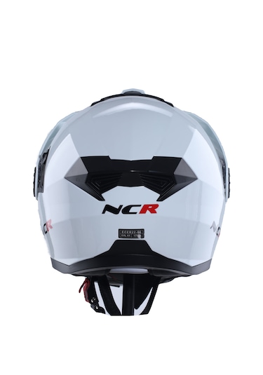 Ncr X-cross Ece-22.06 Çene Açılır Kask Beyaz